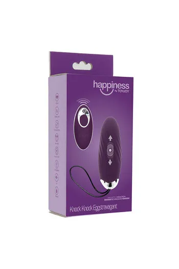 Knock Knock Eggstavagant: Premium Egg Vibrator with 8 Modes & Remote Control