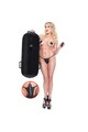 Cuscino Inflabile Nero con Pene Vibrante 15cm - Serie Fetish Fantasy