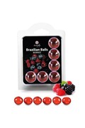 Set 6 Brazilian Balls Aroma Frutti di Bosco