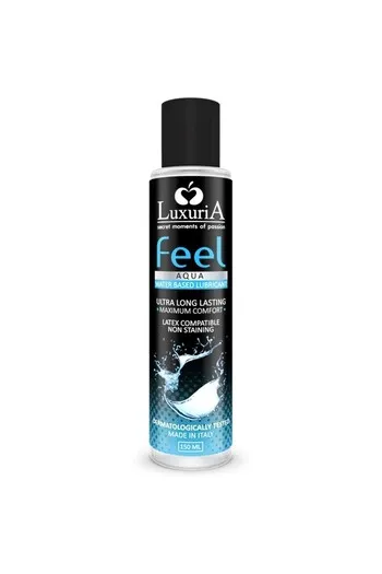 Luxuria Feel Aqua - Lubrificante Intimo a Base d'Acqua per Massimo Piacere