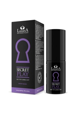 Luxuria Secret Play Intimate Lubricant | Compatible with Sex Toys