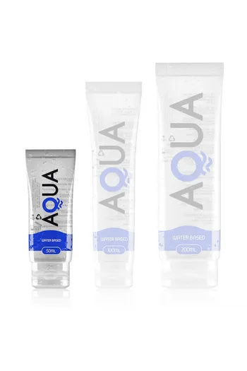AQUA® Water-Based Intimate Lubricant | Safe, Natural, and Residue-Free
