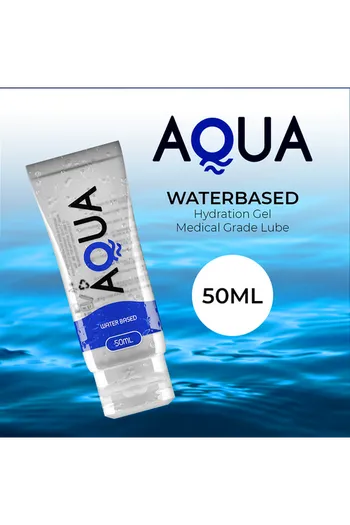 AQUA® Water-Based Intimate Lubricant | Safe, Natural, and Residue-Free