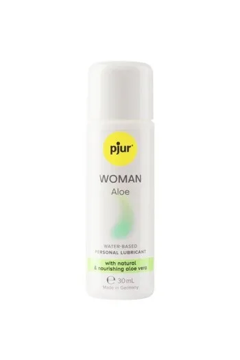 pjur WOMAN Aloe - Lubrificante Intimo Idratante con Aloe Vera per Donne