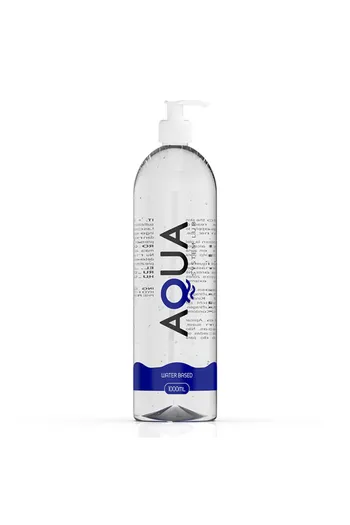 AQUA® Water-Based Intimate Lubricant - Safe, Natural, and Residue-Free
