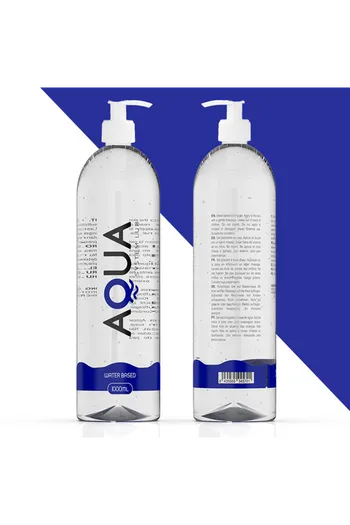 AQUA® Water-Based Intimate Lubricant - Safe, Natural, and Residue-Free