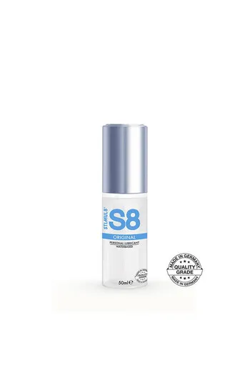 S8 Premium Waterbase Original Lubricant | Safe, Natural, Long-Lasting