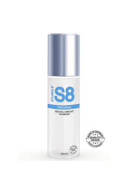 S8 Waterbase Premium Lubricant - Safe, Natural, Paraben-Free