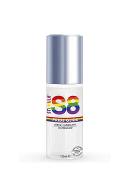 S8 Pride Glide Lubricant 125ml - Extra Thick & Long-Lasting Water-Based