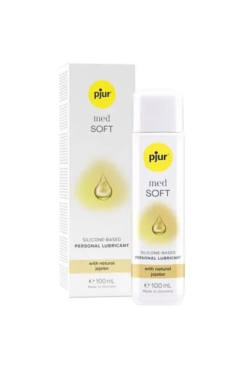 Pjur Med Soft Glide - Silicone-Based Lubricant with Natural Jojoba | 100ml