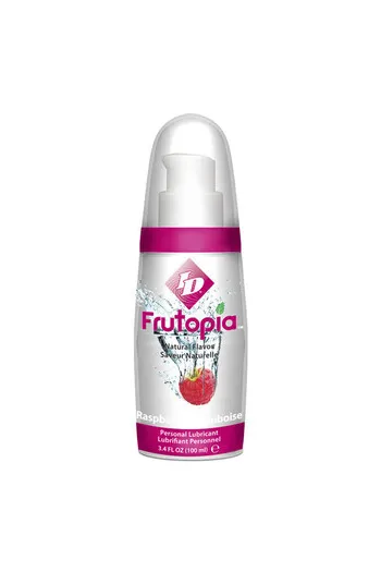 ID FRUTOPIA Raspberry Flavor Lube 100ml | Natural, Sugar-Free Lubricant