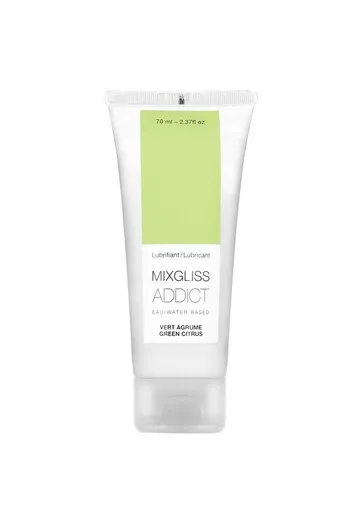 MIXGLISS Water-Based Lubricant with Green Citrus Flavor - Intense Sensations