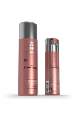 FruityLove™ Natural Lubricant - Strawberry Champagne Flavor | Safe & Delicious