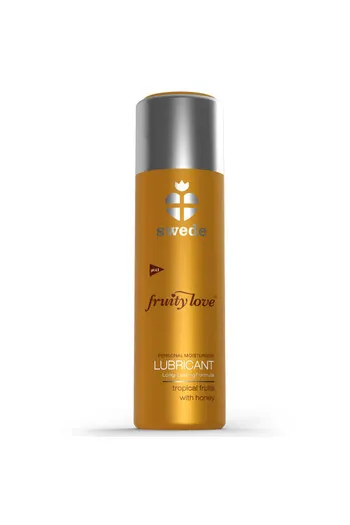 FruityLove™ Lubricant with Tropical Fruit & Honey Flavor - Natural & Safe