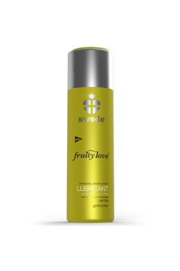 FruityLove Lubricant with Golden Pear and Vanilla Flavor - Natural and Safe
