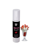 SENSATION Natural Strawberry Cream Flavored Lubricant with Warming Effect - New Generation Intimate Pleasure