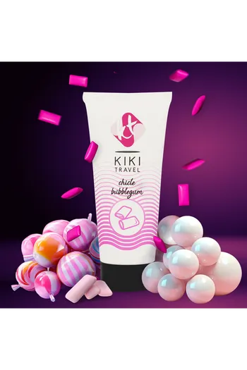 Kiki Travel: Lubrificante Intimo al Gusto Gomma da Masticare | Performance Massima