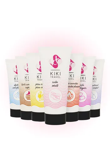 Kiki Travel Gel Lubrificante Intimo - Massima Performance e Sapore Nube
