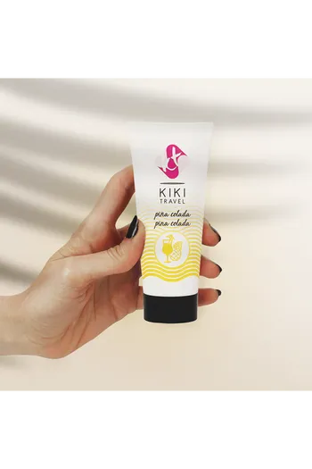 Kiki Travel Intimate Lubricant - Maximum Performance with Piña Colada Flavor | 100% Natural