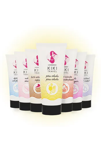 Kiki Travel Intimate Lubricant - Maximum Performance with Piña Colada Flavor | 100% Natural