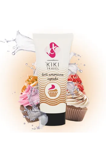Kiki Travel Gel Lubrificante - Massima Performance con Sapore Torta Americana Cupcake