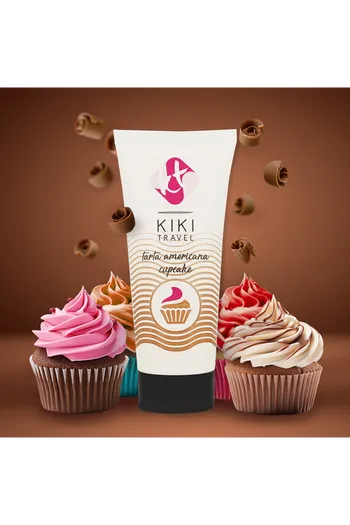 Kiki Travel Lubricant Gel - Maximum Performance with American Cupcake Cake Flavor