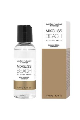 Mixgliss Beach Lubricant - Sensual Silicone Formula 2 in 1