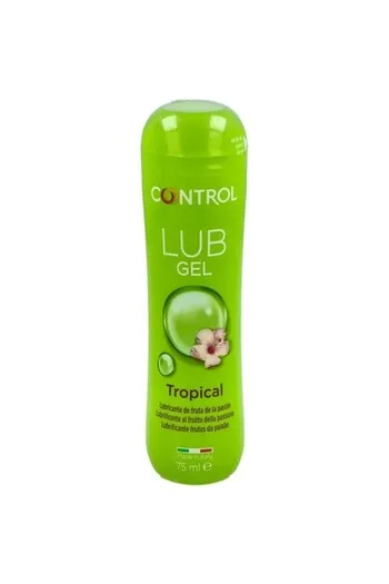 Control Lub Gel Tropical - Water-Based Intimate Lubricant for Enhanced Pleasure