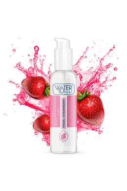 Waterfeel Lubrificante Intimo al Gusto di Fragola - Sensazione Naturale e Sapore Delizioso