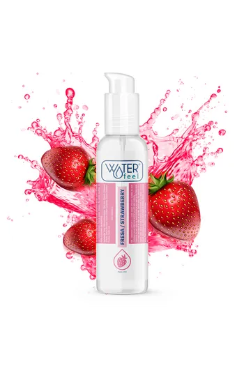 Waterfeel Lubrificante Intimo al Gusto di Fragola - Sensazione Naturale e Sapore Delizioso