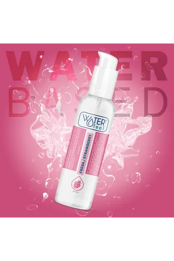 Waterfeel Lubrificante Intimo al Gusto di Fragola - Sensazione Naturale e Sapore Delizioso
