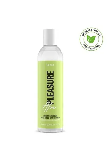 Natural intimate lubricant with aloe vera