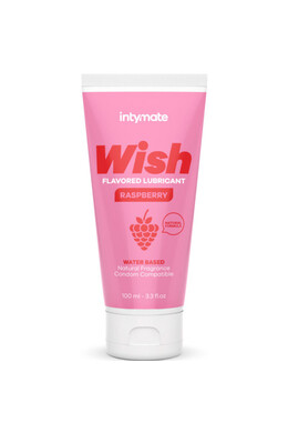 Intymate Wish Raspberry - Water-Based Lubricating Gel with Raspberry Flavor for Sensual Intimacy
