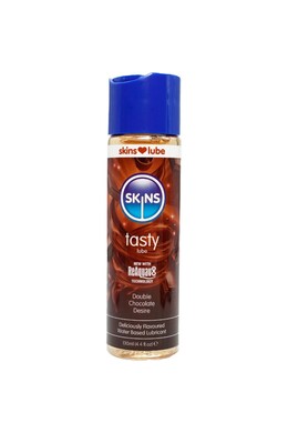 Skins Double Chocolate Desire Lubricant - Intense Chocolate Flavor