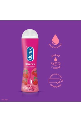 Cherry flavored intimate lubricant