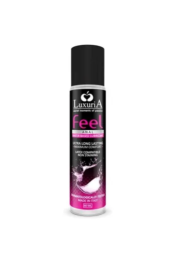 Luxuria Feel Anal Lubricant - Safe Hydration and Anal Comfort
