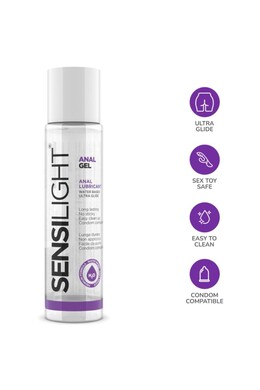 Sensilight Analgel - Natural Anal Lubricant for Men and Women | Intimate Hydration