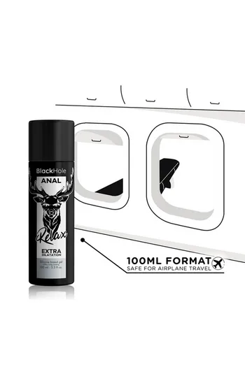 Black Hole Anal Relax: Lubrificante Dilatante per Sesso Anale Senza Dolore