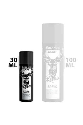 Black Hole Anal Relax - Lubrificante Dilatante per Sesso Anale Senza Dolore