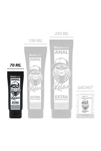 Black Hole Anal Relax - Lubrificante Dilatante e Rilassante per Sesso Anale