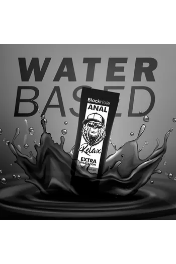 Black Hole Anal Relax - Lubrificante Dilatante e Rilassante per Sesso Anale