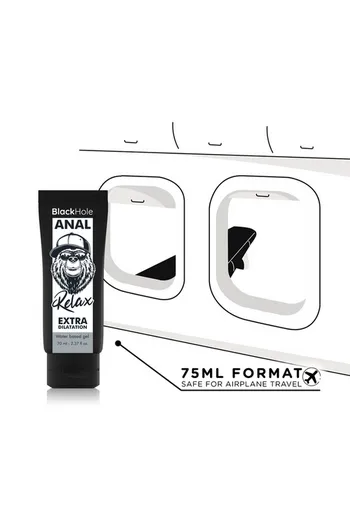 Black Hole Anal Relax - Lubrificante Dilatante e Rilassante per Sesso Anale