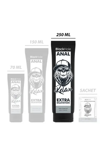 Black Hole Anal Relax - Lubrificante Dilatante e Rilassante per Sesso Anale