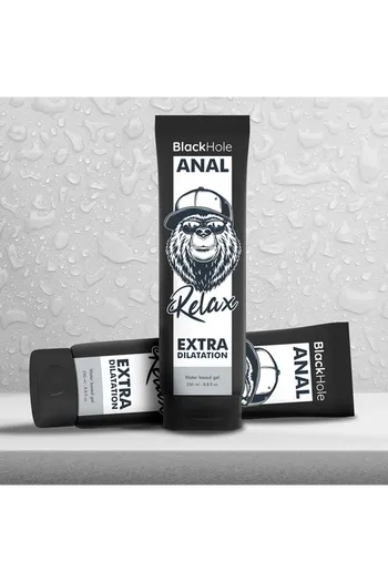 Black Hole Anal Relax - Lubrificante Dilatante e Rilassante per Sesso Anale