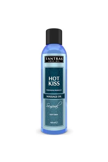 Olio Massaggio Sensuale Hot Kiss con Feromoni