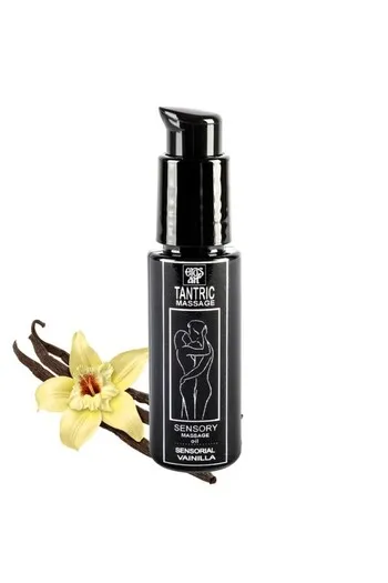 Olio Tantrico Aroma Vaniglia - 30ml | Massaggio Sensuale e Idratante