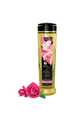 Shunga Sensual Massage Oil: Aphrodisiac Blend with Oriental Essences
