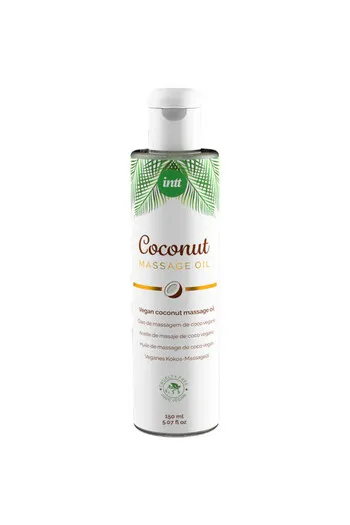 Vegan Coconut Massage Oil by INTT - Hydration and Relaxation for Your Skin