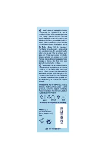 Cotton Candy Ultrasensory Massage Gel | Hydrating & Sensual