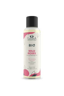 Luxuria BIO Wild Roses - Olio da Massaggio Naturale con Rosa Selvatica